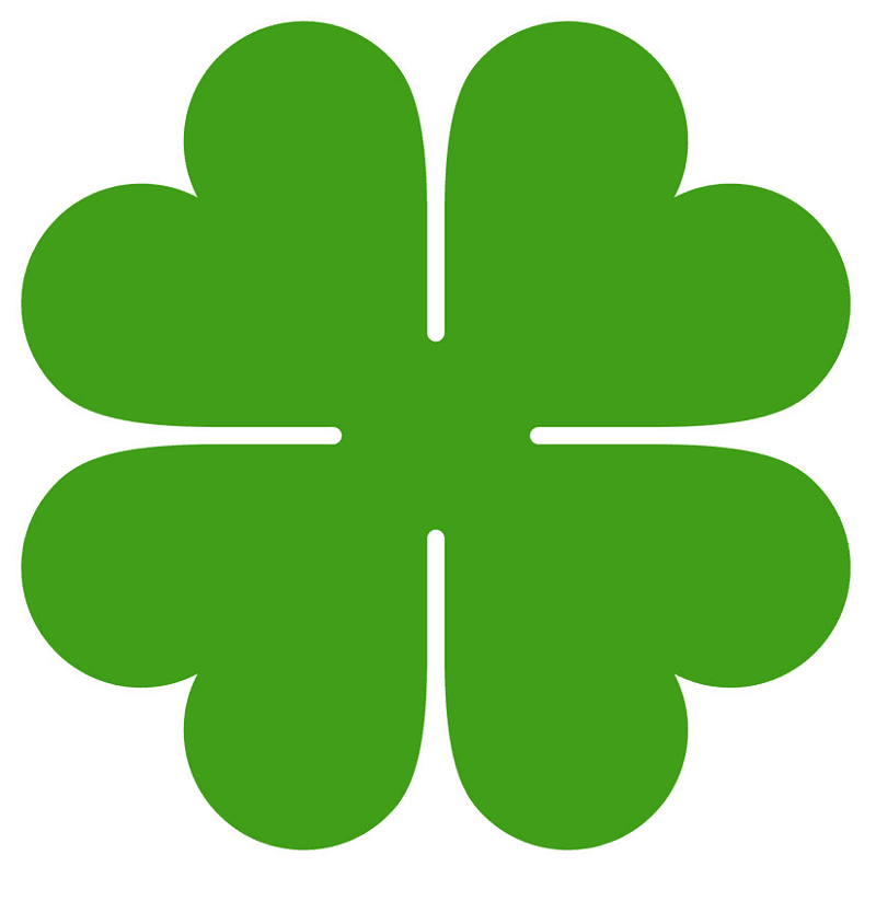 Detail Free 4 Leaf Clover Clip Art Nomer 16