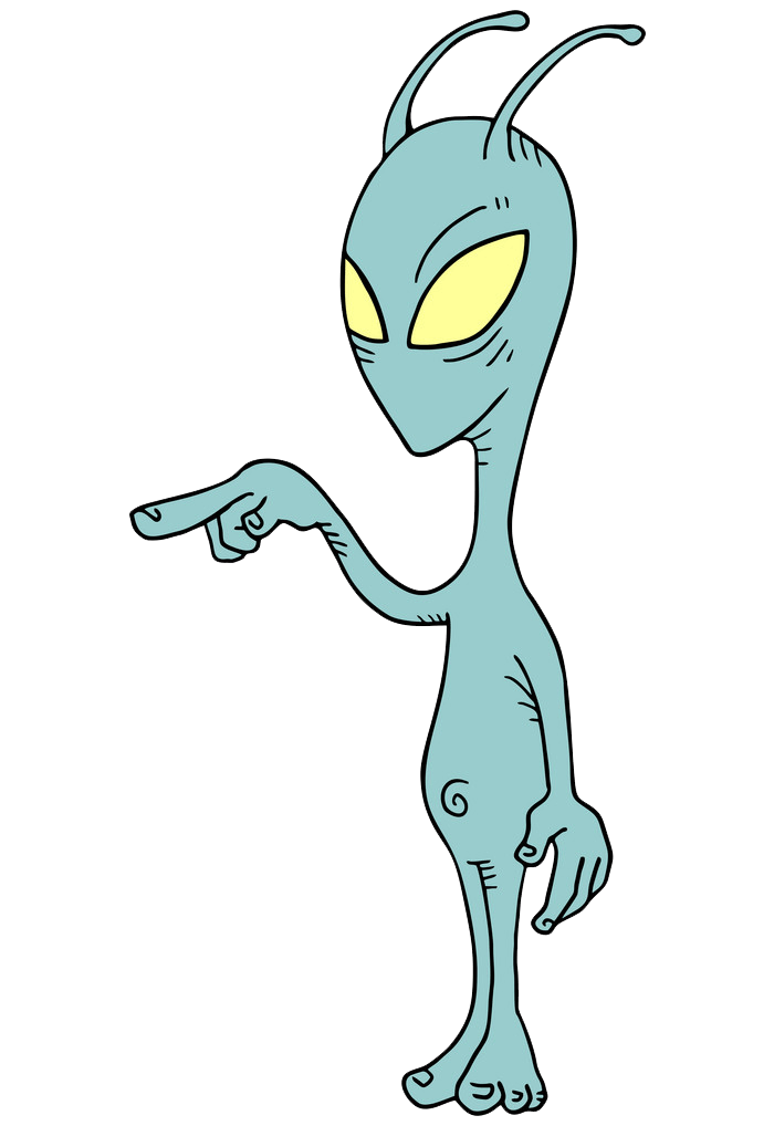 Detail Free Alien Clipart Nomer 7