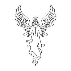 Free Angel Clipart Black And White - KibrisPDR