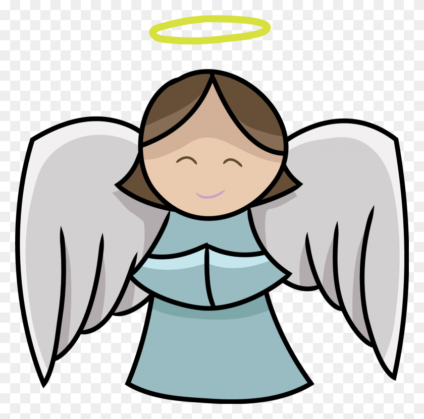 Detail Free Angel Clipart Black And White Nomer 30