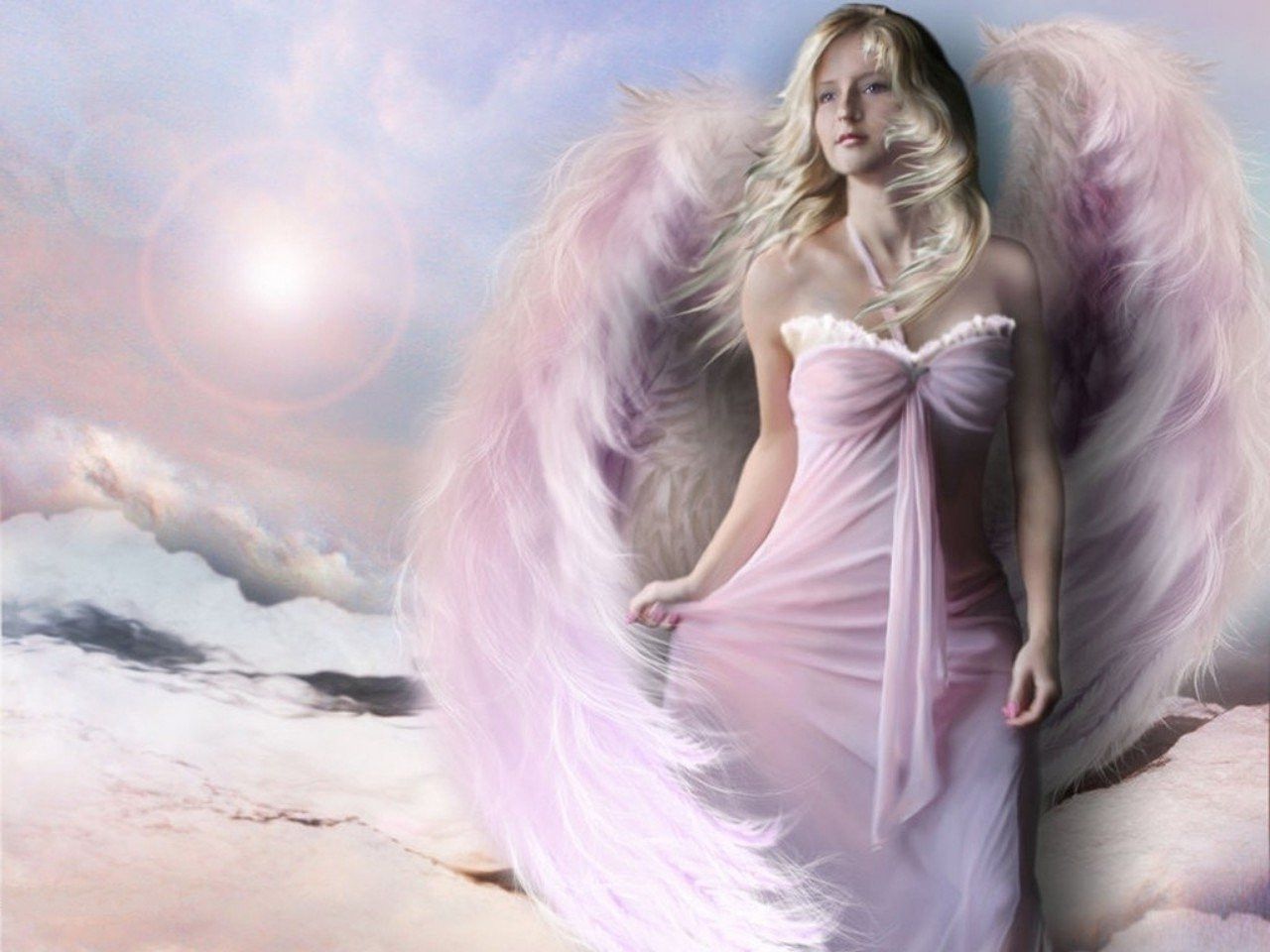 Detail Free Angel Wallpaper Nomer 24