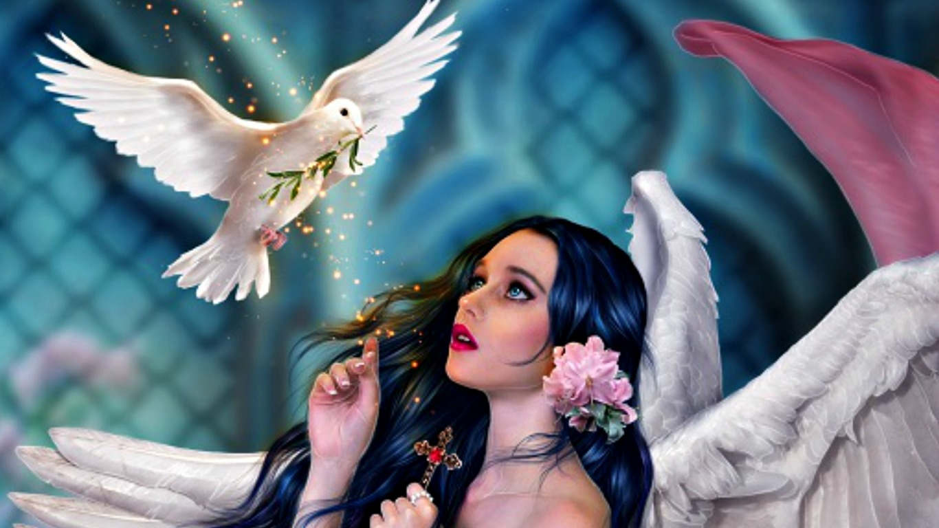 Detail Free Angel Wallpaper Nomer 39