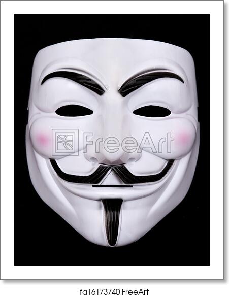 Detail Free Anonymous Mask Nomer 19