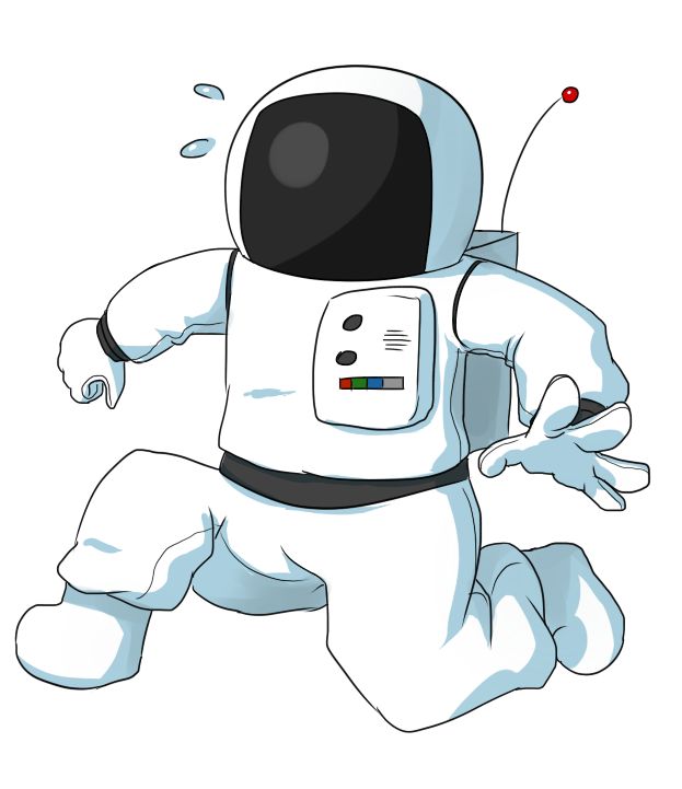 Detail Free Astronaut Clipart Nomer 10