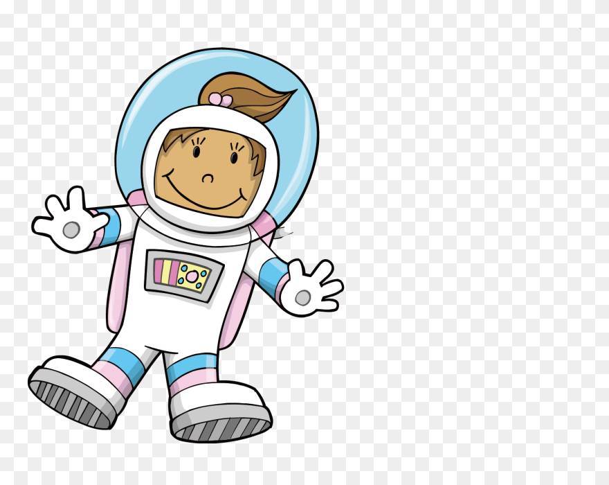 Detail Free Astronaut Clipart Nomer 3
