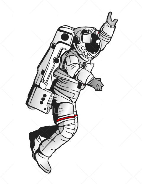 Detail Free Astronaut Clipart Nomer 33