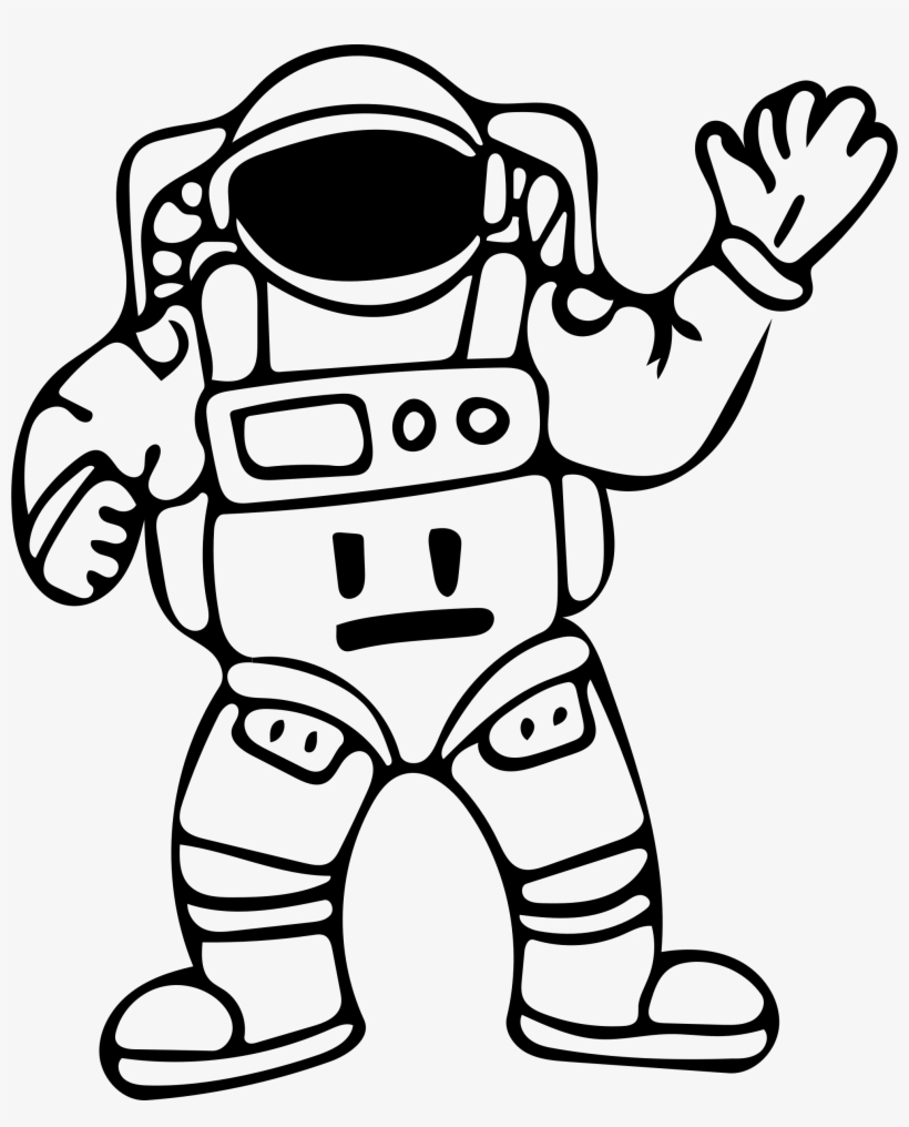 Detail Free Astronaut Clipart Nomer 34