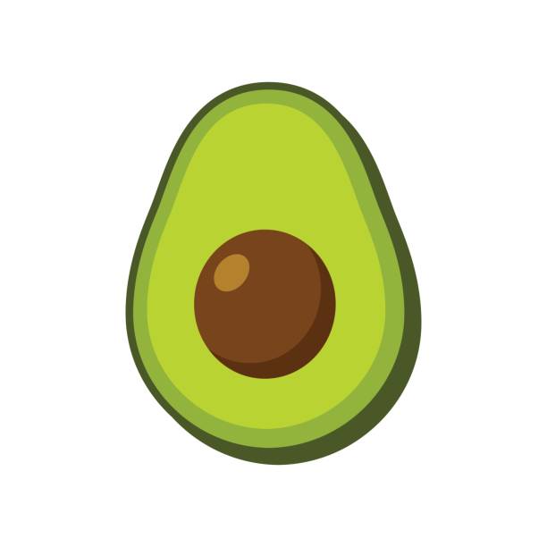 Detail Free Avocado Clipart Nomer 11