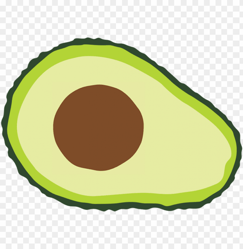 Detail Free Avocado Clipart Nomer 27