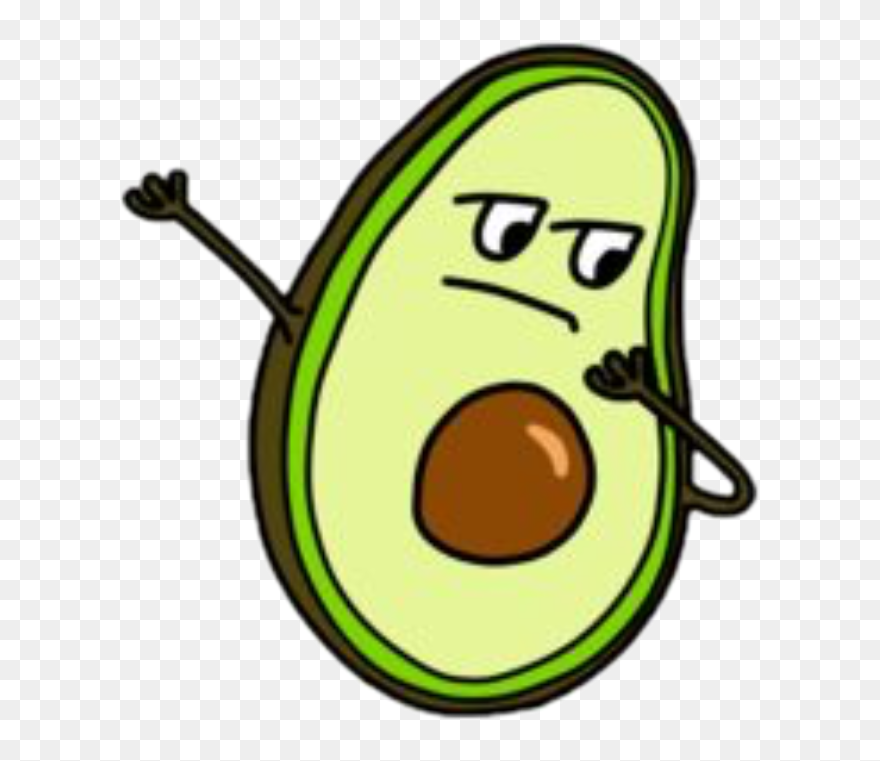 Detail Free Avocado Clipart Nomer 28