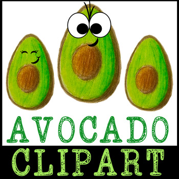 Detail Free Avocado Clipart Nomer 45