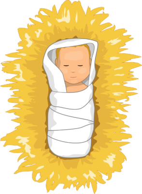 Detail Free Baby Jesus Clipart Nomer 20