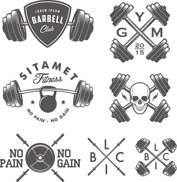 Detail Free Barbell Clipart Nomer 22