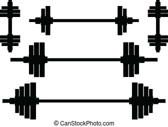 Detail Free Barbell Clipart Nomer 24