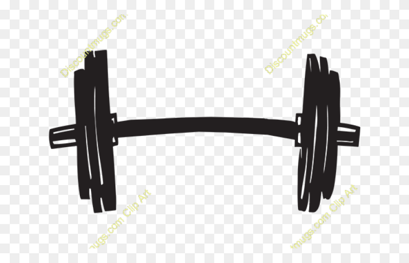 Detail Free Barbell Clipart Nomer 36