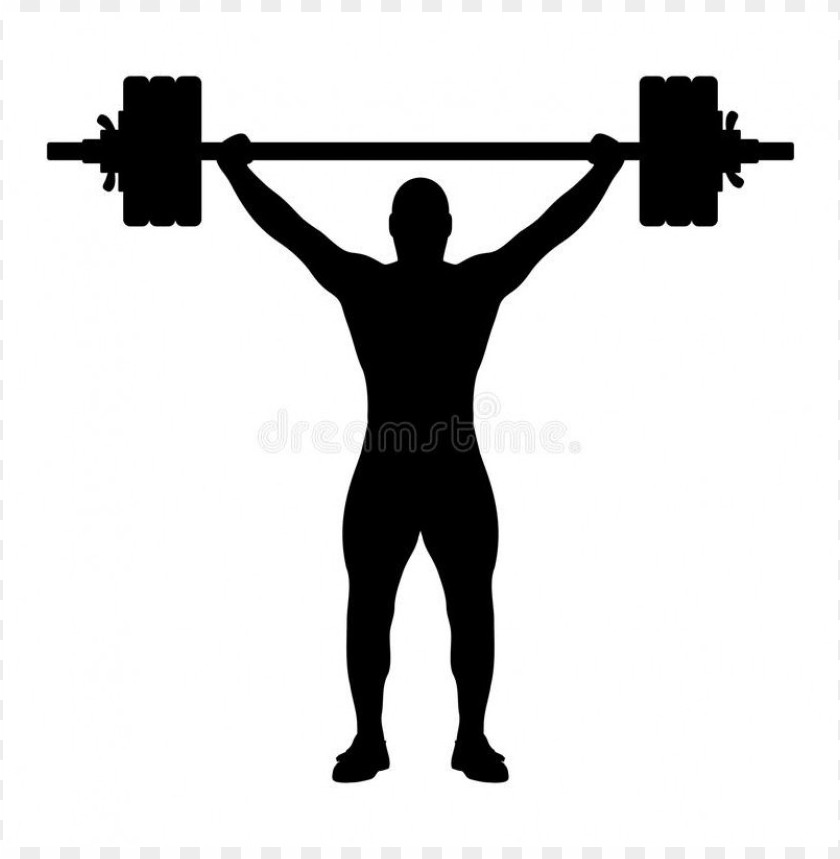 Detail Free Barbell Clipart Nomer 37