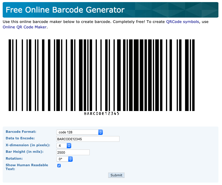 Detail Free Barcode Image Nomer 25