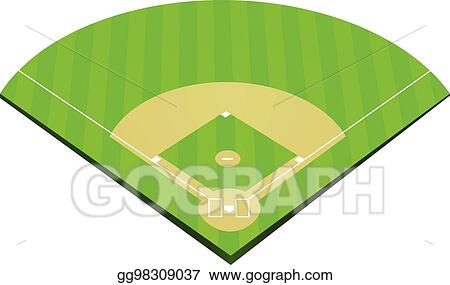 Detail Free Baseball Diamond Clipart Nomer 8