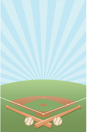 Detail Free Baseball Diamond Clipart Nomer 24