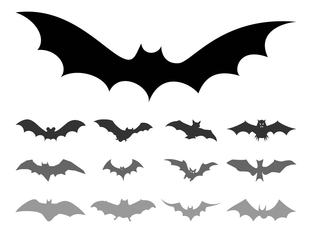 Detail Free Bat Vector Nomer 13