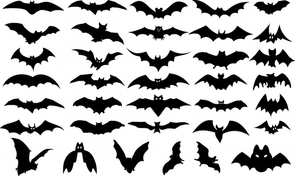 Detail Free Bat Vector Nomer 43