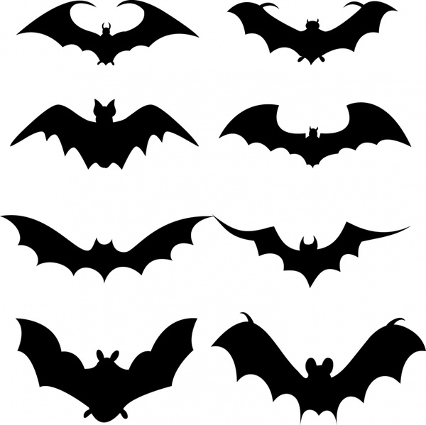 Detail Free Bat Vector Nomer 6