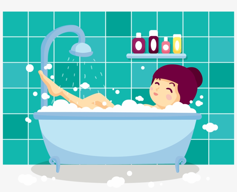 Detail Free Bathtub Clipart Nomer 32