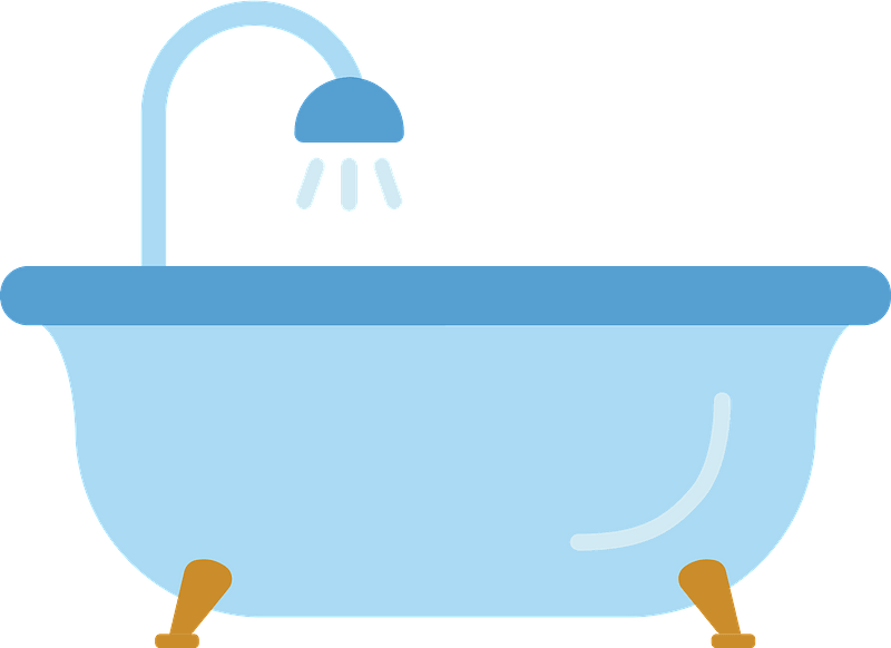 Detail Free Bathtub Clipart Nomer 38