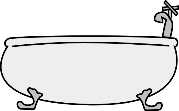 Detail Free Bathtub Clipart Nomer 5