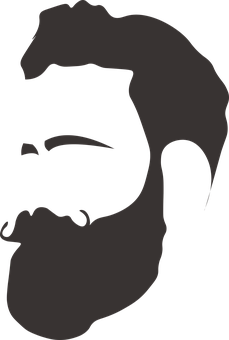 Detail Free Beard Vector Nomer 15