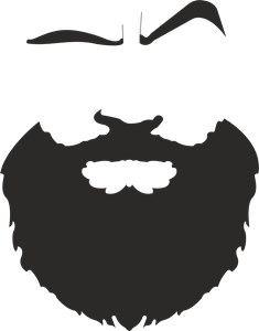 Detail Free Beard Vector Nomer 22