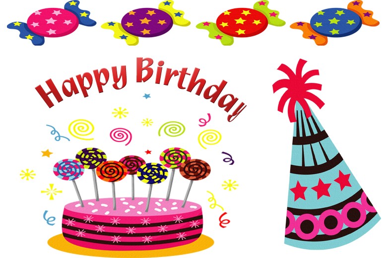 Detail Free Birthday Clip Art Nomer 40