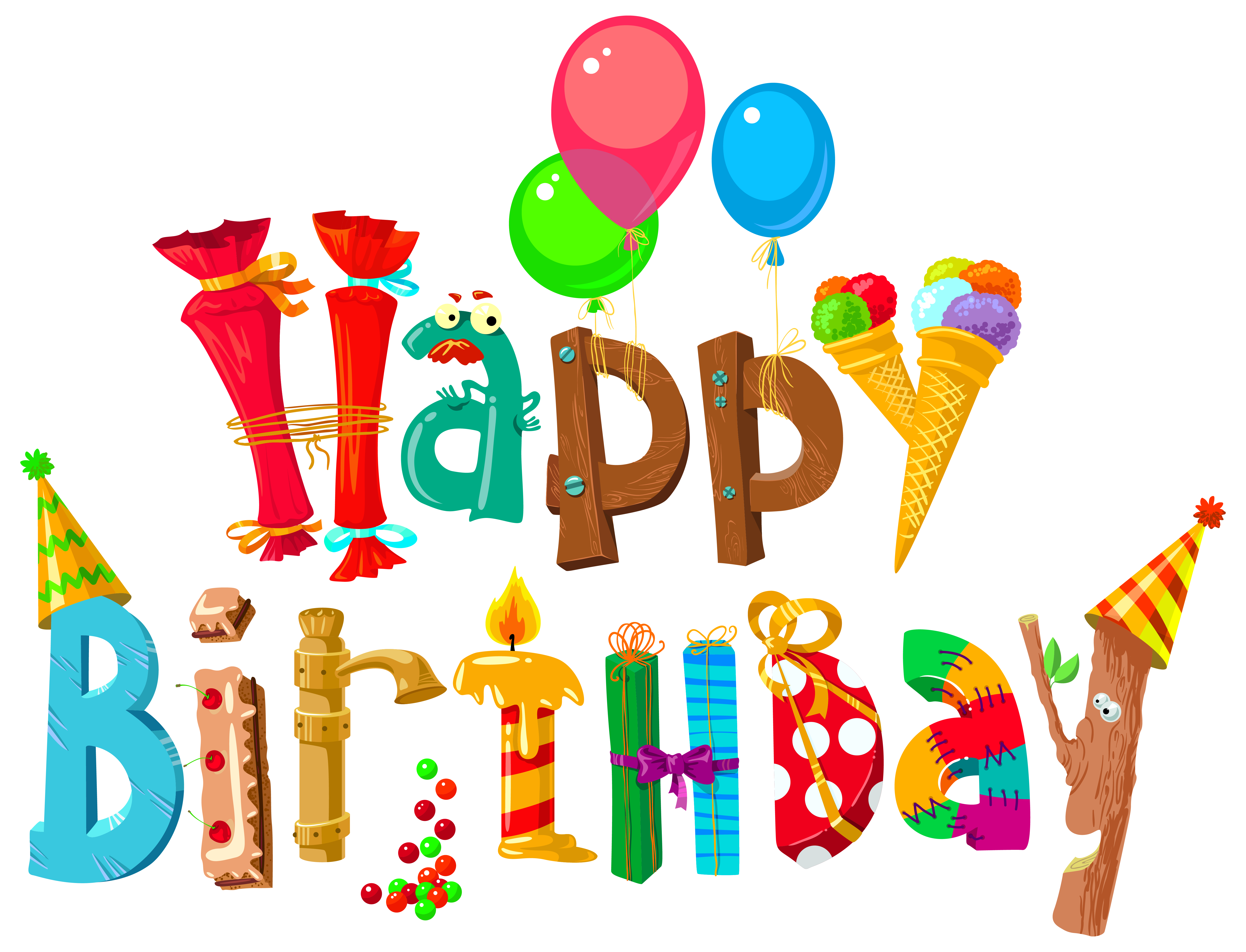 Detail Free Birthday Clip Art Nomer 7