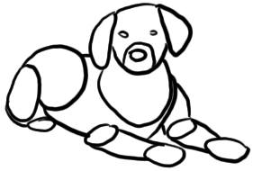Detail Hundekopf Zeichnen Einfach Nomer 11