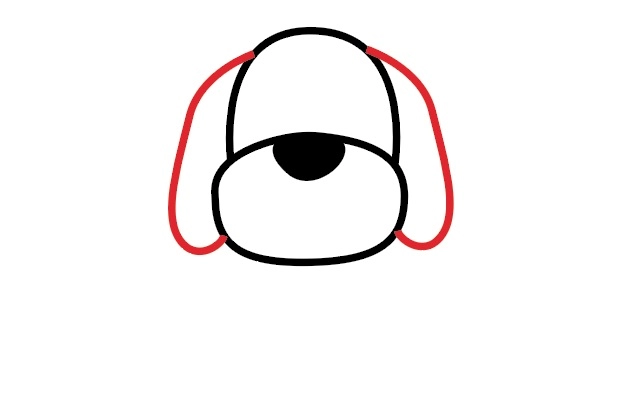Detail Hundekopf Zeichnen Einfach Nomer 14