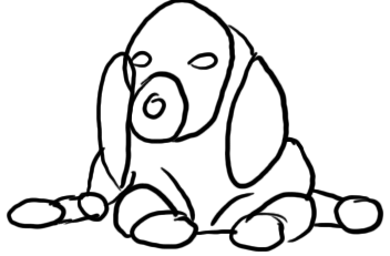 Detail Hundekopf Zeichnen Einfach Nomer 18