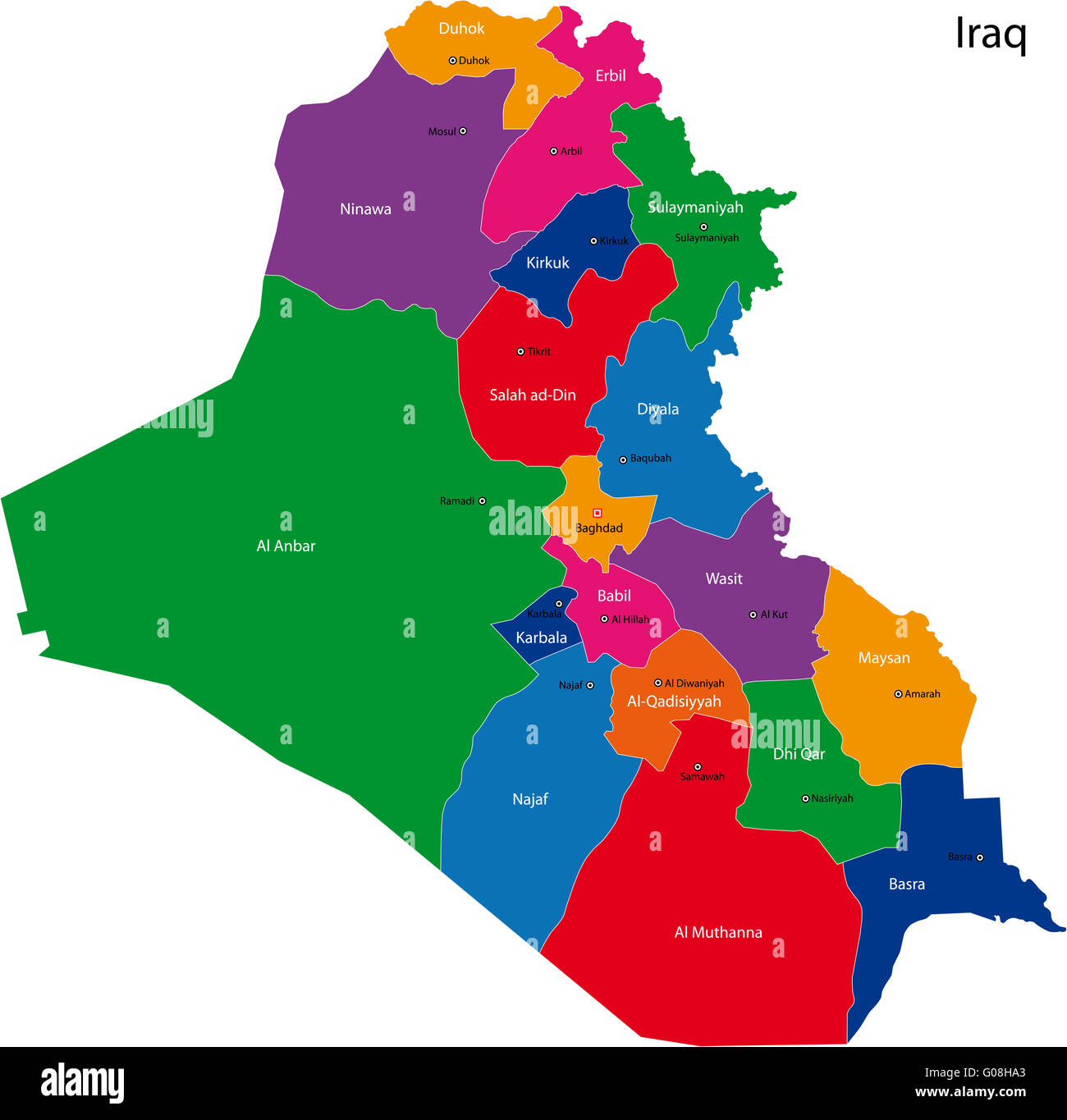 Detail Irak Kurdistan Landkarte Nomer 3