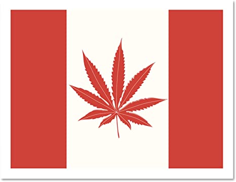 Detail Weed Flag Canada Nomer 11