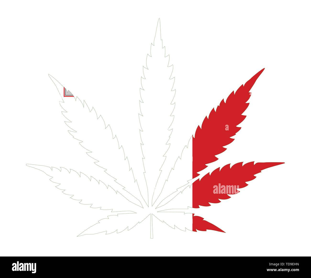 Detail Weed Flag Canada Nomer 13