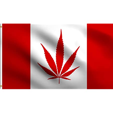 Detail Weed Flag Canada Nomer 22