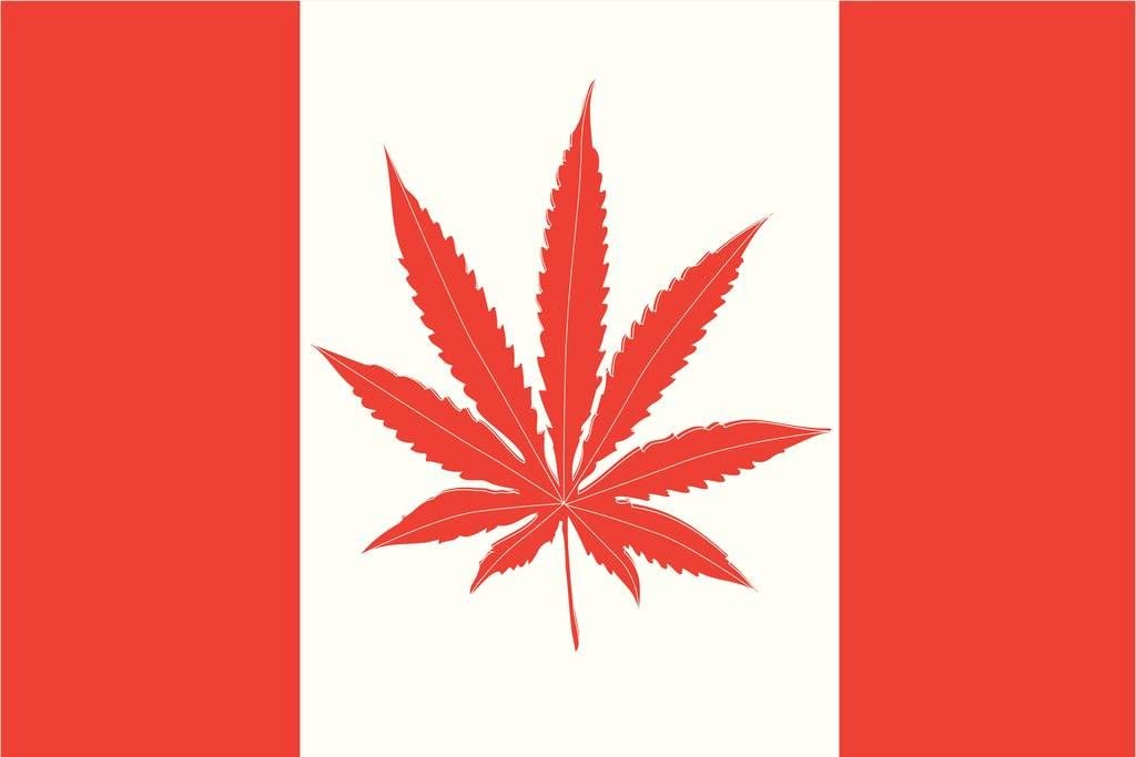 Detail Weed Flag Canada Nomer 5