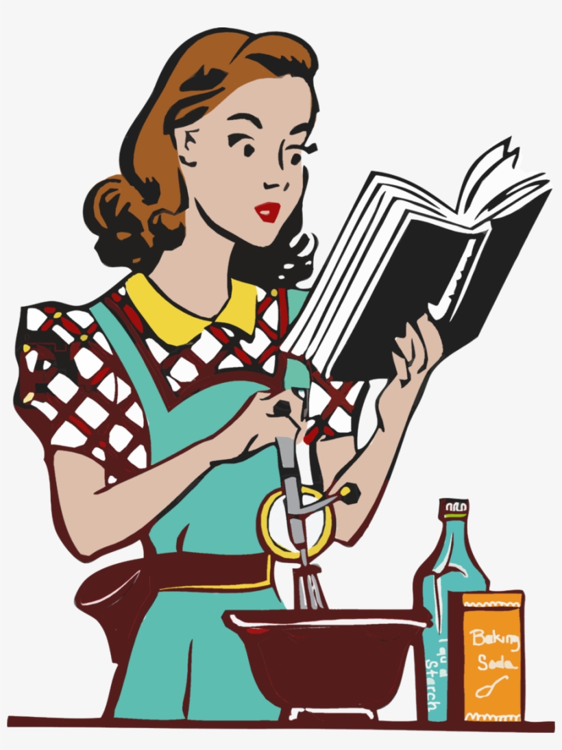 Detail Woman Cooking Illustration Nomer 8