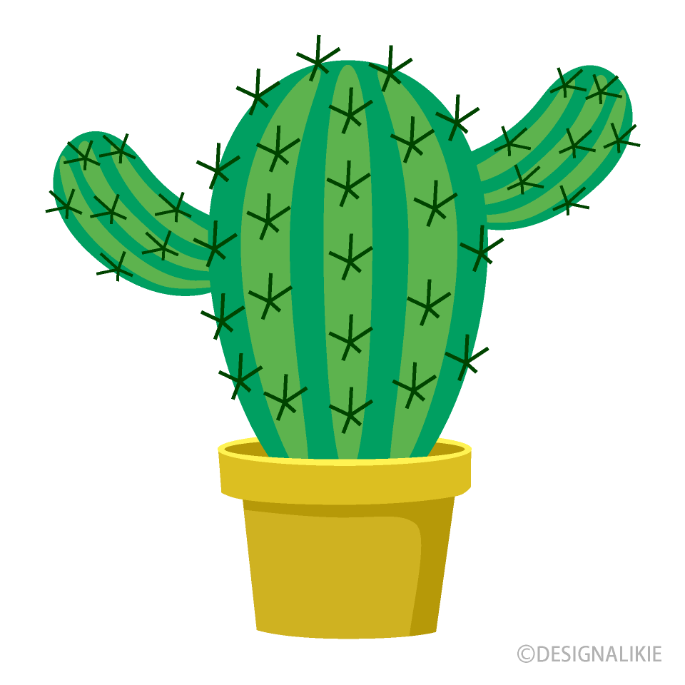 Detail Free Cactus Clip Art Nomer 3