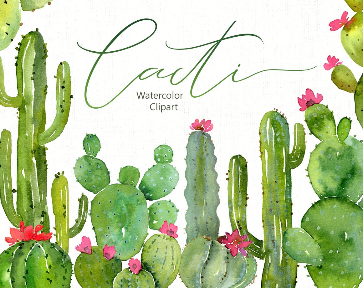 Detail Free Cactus Clip Art Nomer 41