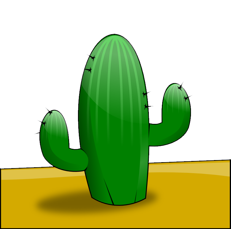 Detail Free Cactus Clip Art Nomer 46