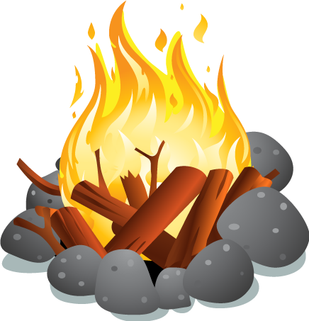 Detail Free Campfire Clipart Nomer 15