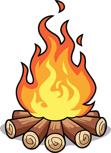 Detail Free Campfire Clipart Nomer 2