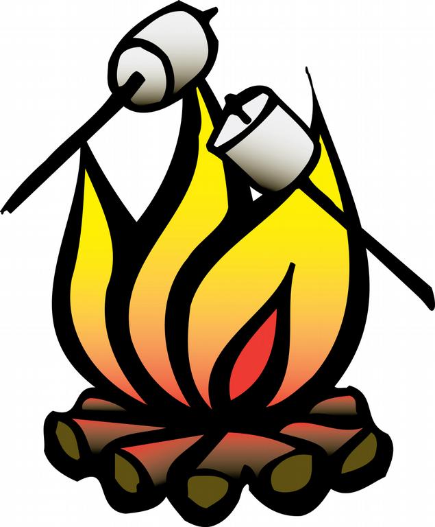 Detail Free Campfire Clipart Nomer 19