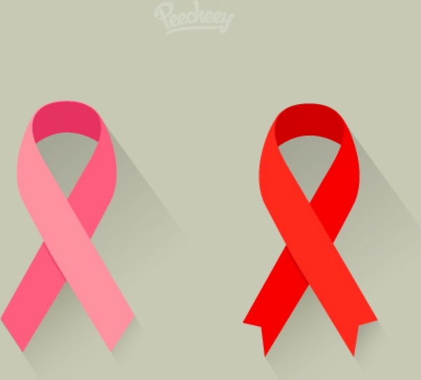 Detail Free Cancer Ribbon Vector Nomer 7