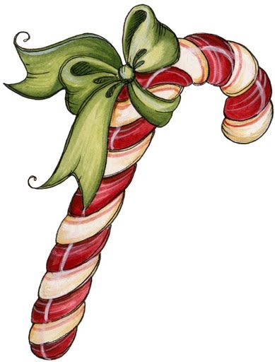 Detail Free Candy Cane Clipart Nomer 55